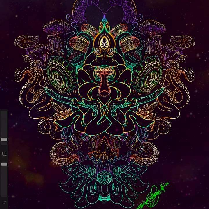 Neon Deity