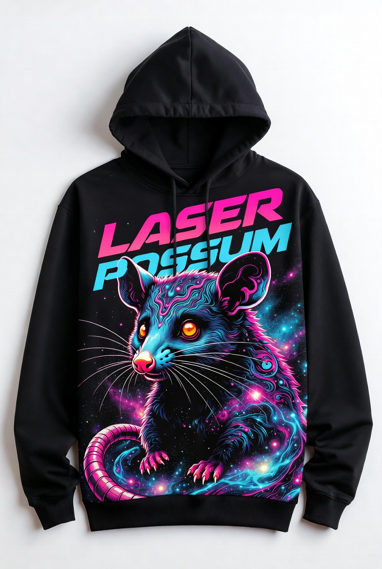 Galaxy Front Print